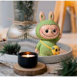NEW POP Mart Labubu Collectible Green